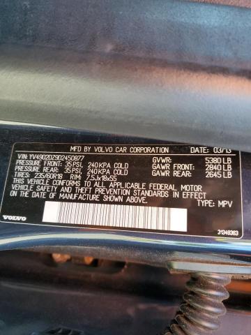 2013 VOLVO XC60 T6  