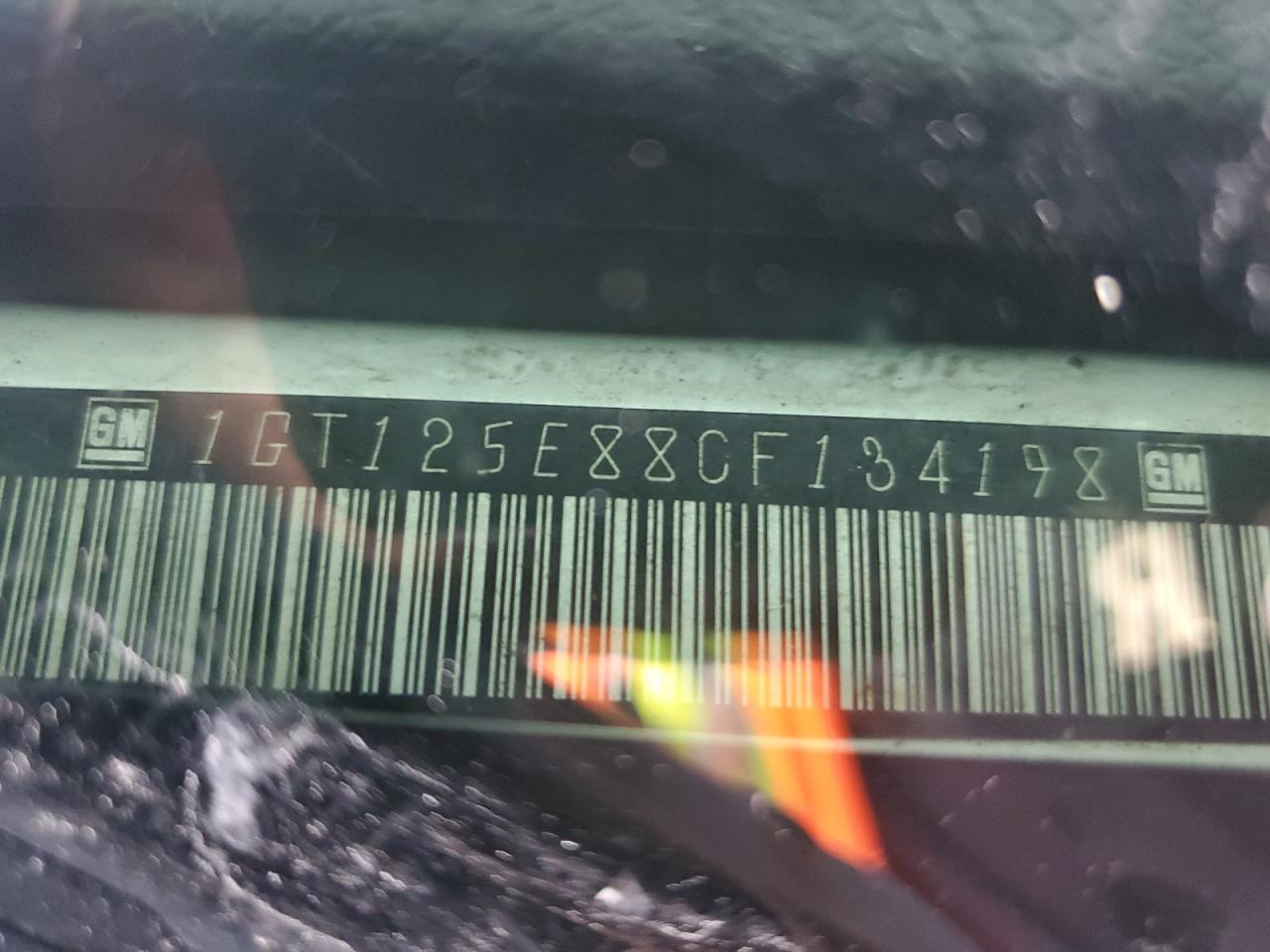 2012 GMC Sierra K2500 Denali VIN: 1GT125E88CF134198 Lot: 65362555