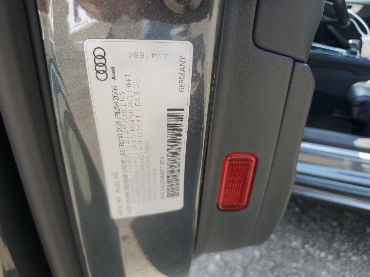 waudacf54ma011888 WAUDACF54MA011888 2021 Audi A5 Premium 45