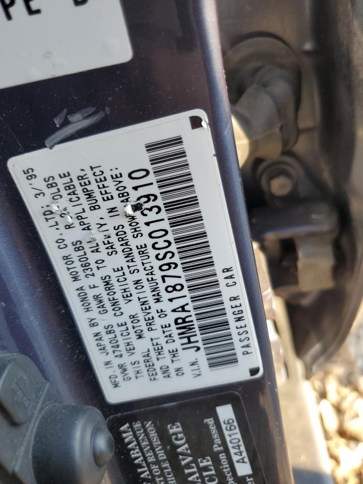 1995 Honda Odyssey Ex VIN: JHMRA1879SC013910 Lot: 63236565