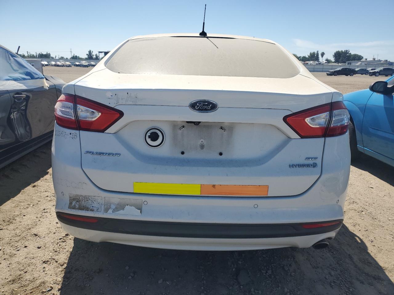 2016 Ford Fusion Se Hybrid VIN: 3FA6P0LU7GR203777 Lot: 57155885