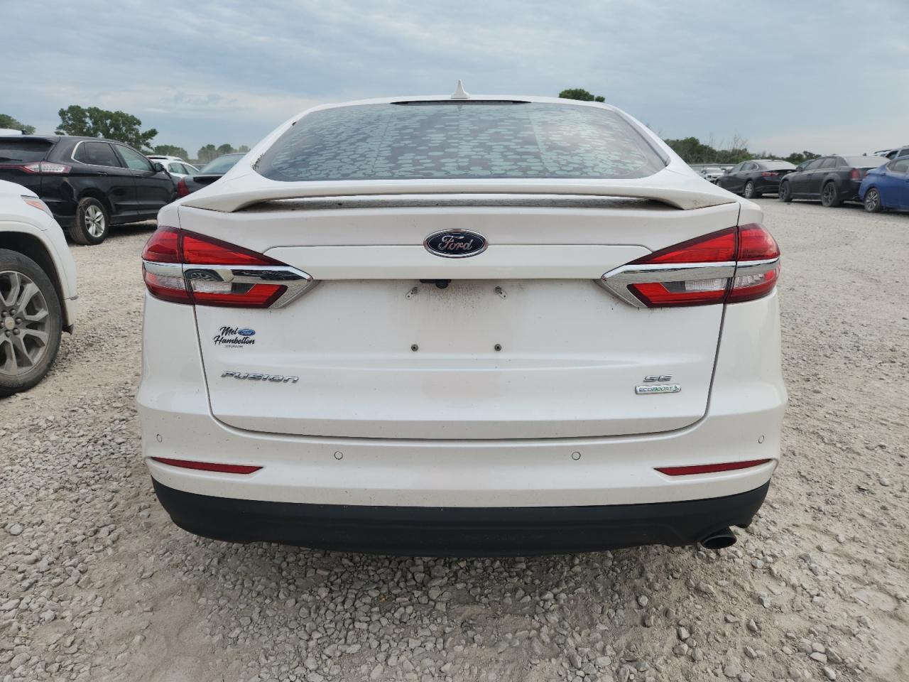 2019 Ford Fusion Se VIN: 3FA6P0HD9KR133460 Lot: 64269985