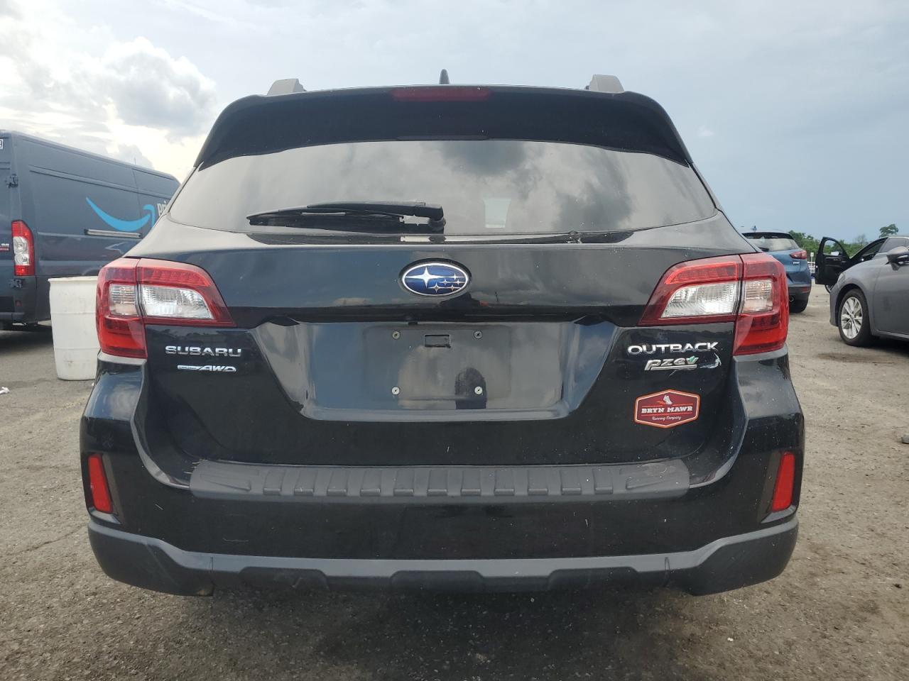 2017 Subaru Outback 2.5I Limited VIN: 4S4BSAKC1H3303892 Lot: 62628735