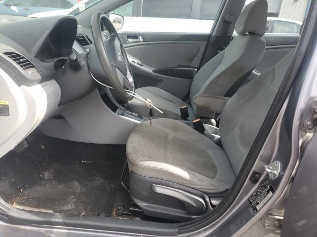 Sedans HYUNDAI ACCENT 2014 Szary