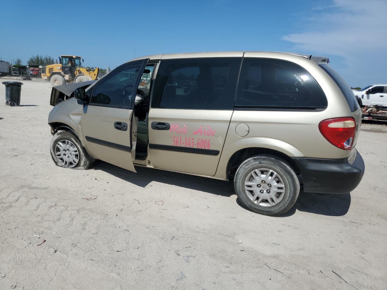 2006 Dodge Caravan Se gold null gas 1D4GP25B16B582111 photo #3