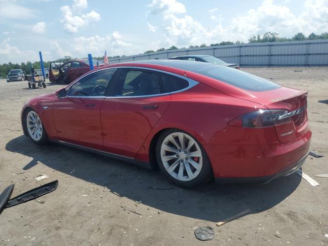 Hatchbacks TESLA MODEL S 2014 Red