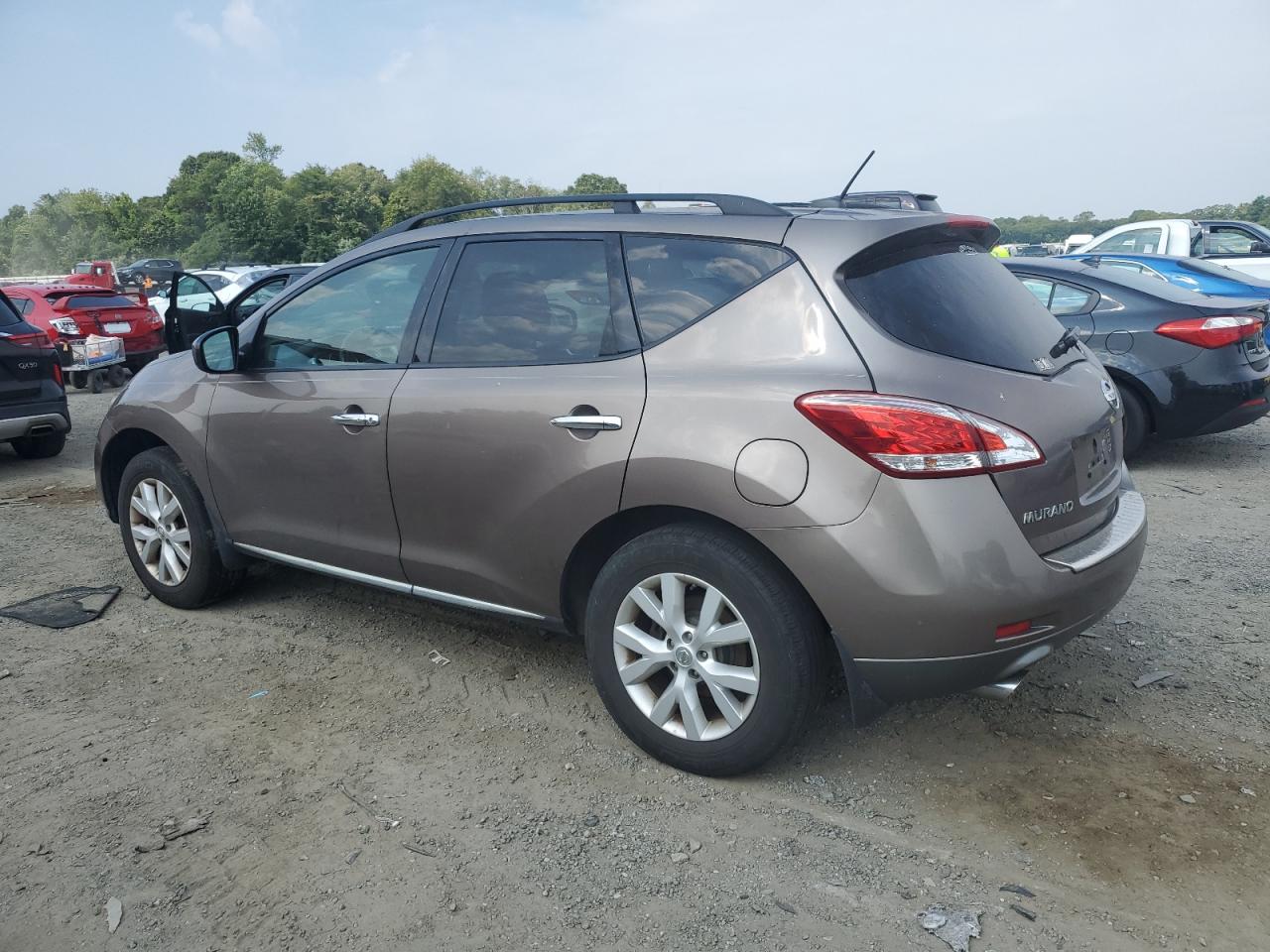 2011 Nissan Murano S brown null gasoline JN8AZ1MW3BW166581 photo #3