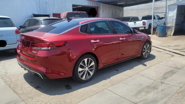 Sedans KIA OPTIMA 2016 Czerwony