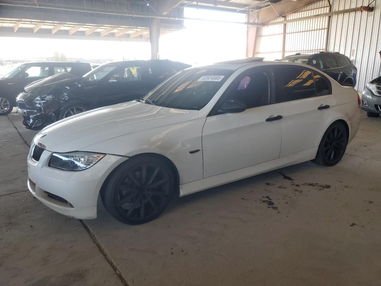 2007 BMW 328 I Sulev VIN: WBAVC53537FZ80345 Lot: 63924885