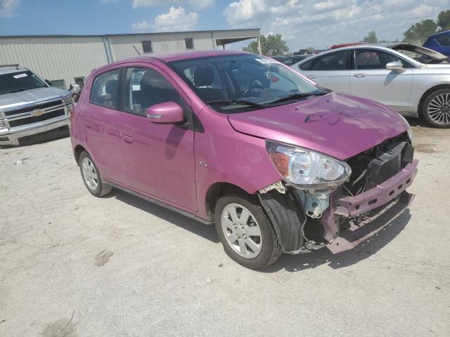  MITSUBISHI MIRAGE 2015 Рожевий