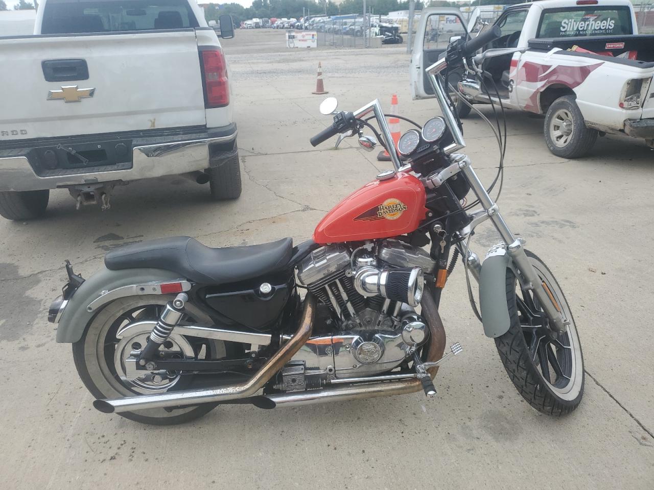 1993 Harley-Davidson Xlh1200 red roadster_bike gas 1HD1CAP15PY220521 photo #1