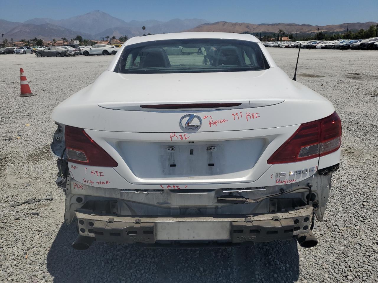 2012 Lexus Is 250 VIN: JTHFF2C28C2525106 Lot: 64694985