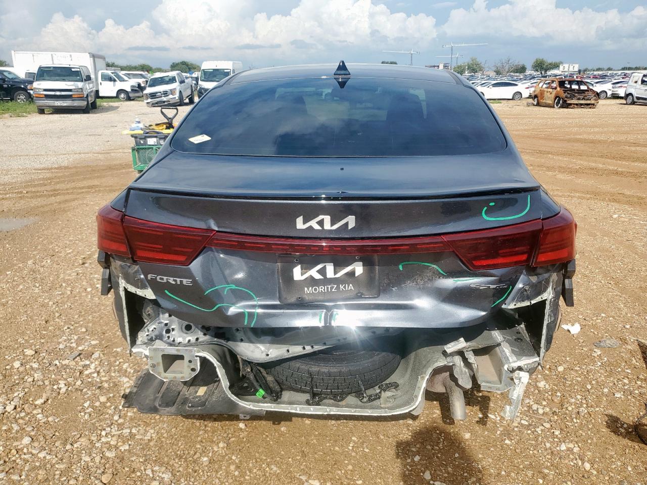 2022 Kia Forte Gt Line VIN: 3KPF54AD7NE506959 Lot: 64691525