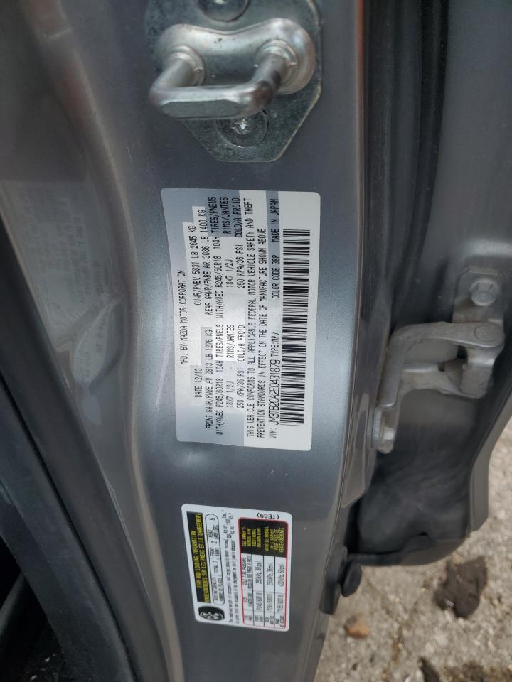 2014 Mazda Cx-9 Touring VIN: JM3TB2CA2E0431879 Lot: 64778845