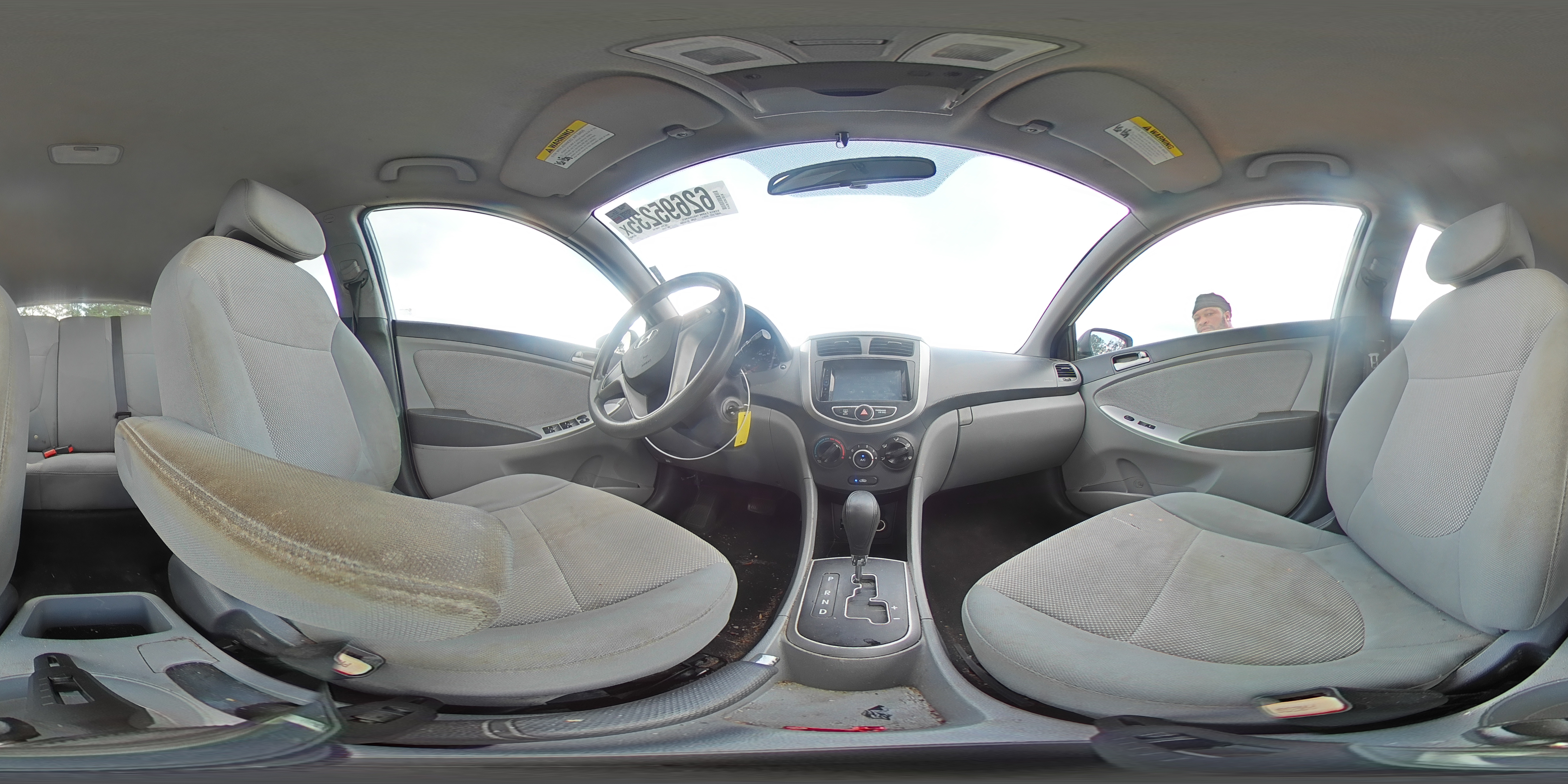 2014 Hyundai Accent Gls VIN: KMHCT5AE2EU172893 Lot: 62695235