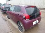 2015 PEUGEOT 108 ALLURE for sale at Copart PETERLEE