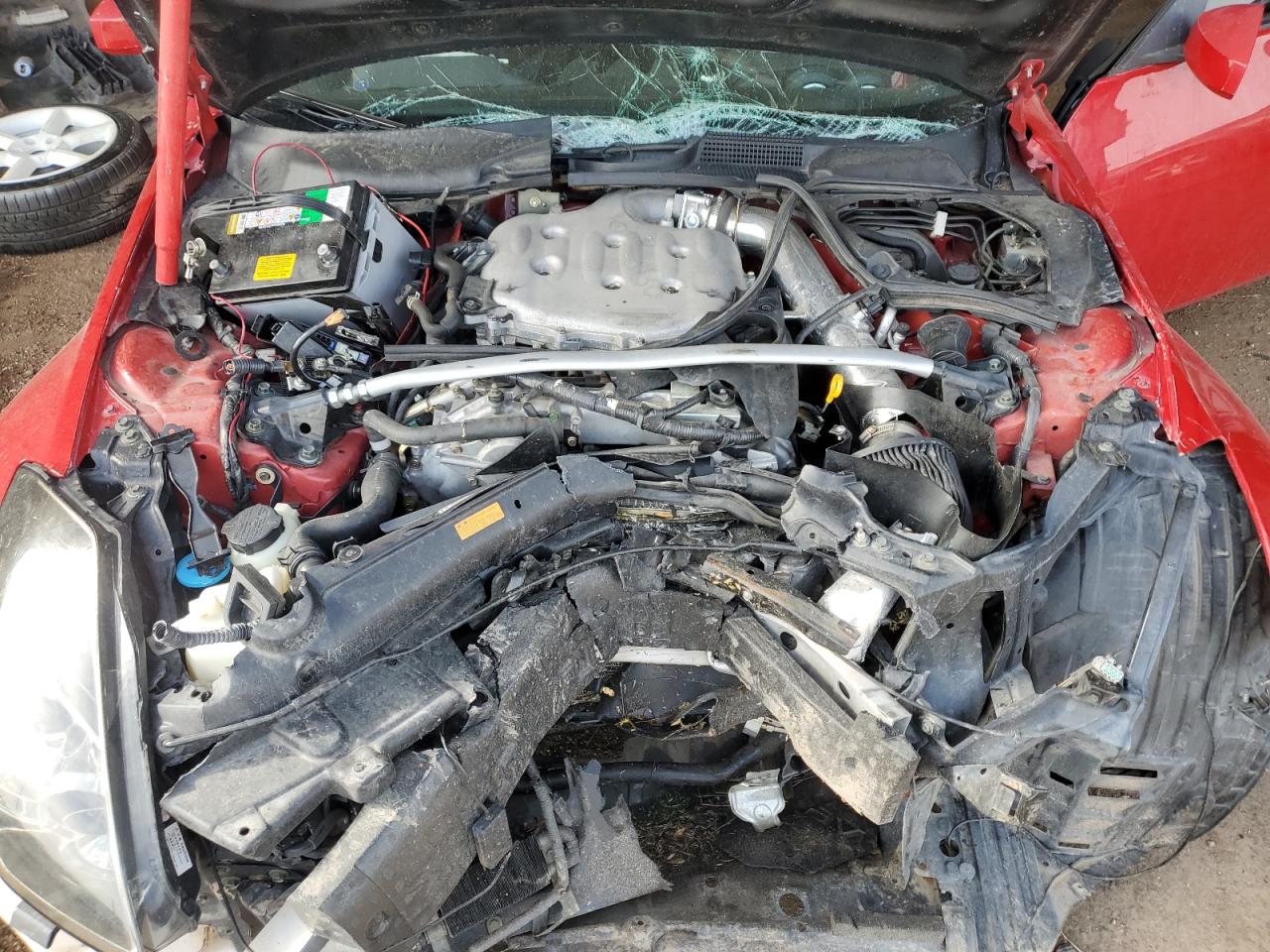2004 Nissan 350Z Coupe VIN: JN1AZ34E14T050446 Lot: 66670195