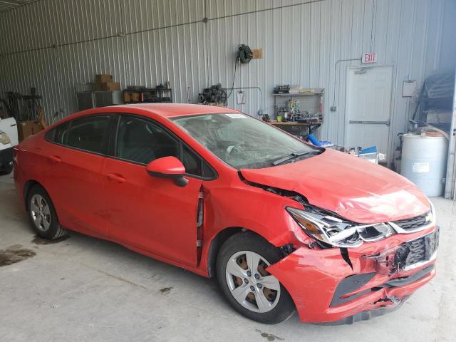  CHEVROLET CRUZE 2017 Red