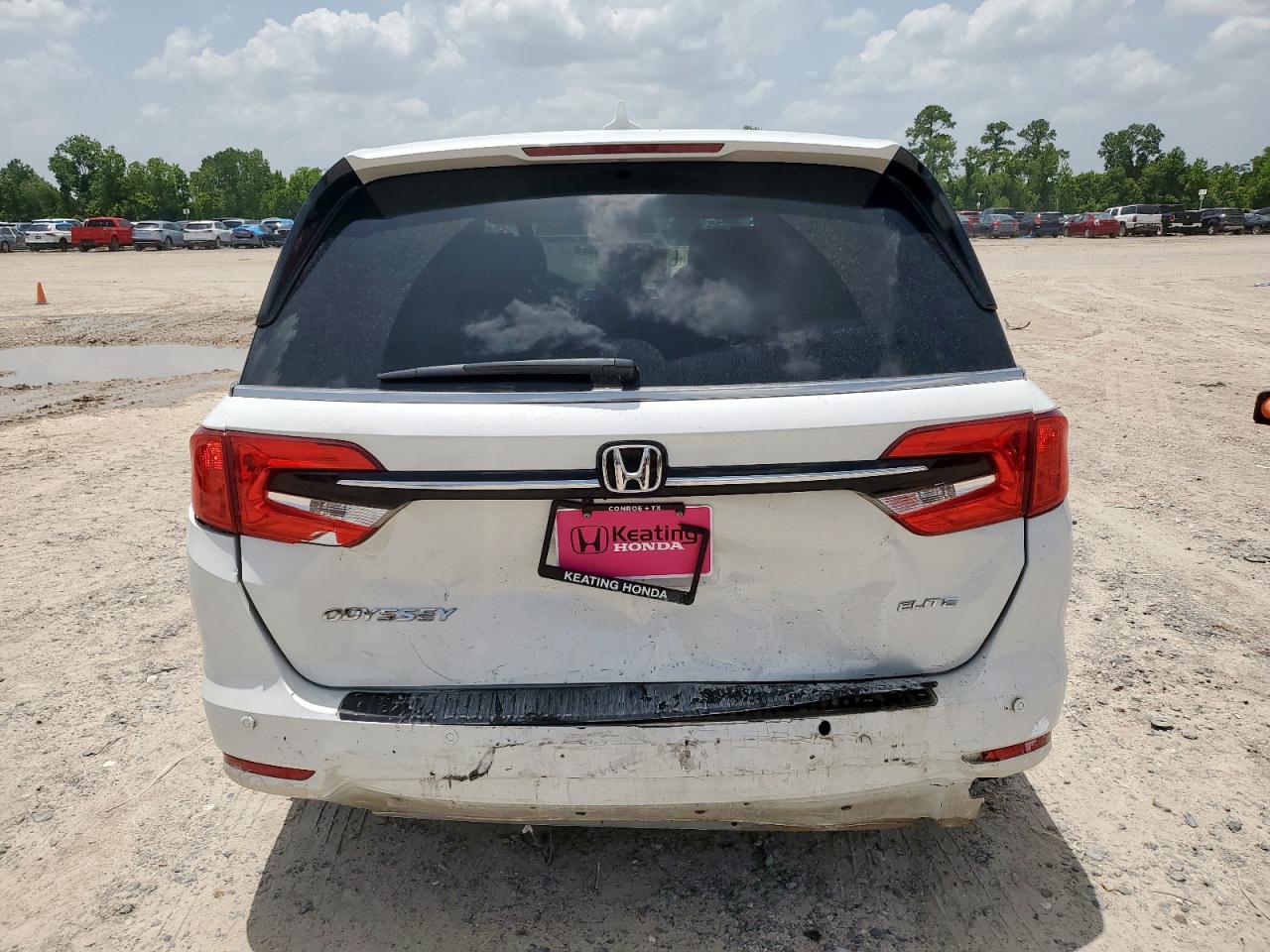 2022 Honda Odyssey Elite VIN: 5FNRL6H90NB025932 Lot: 63296715