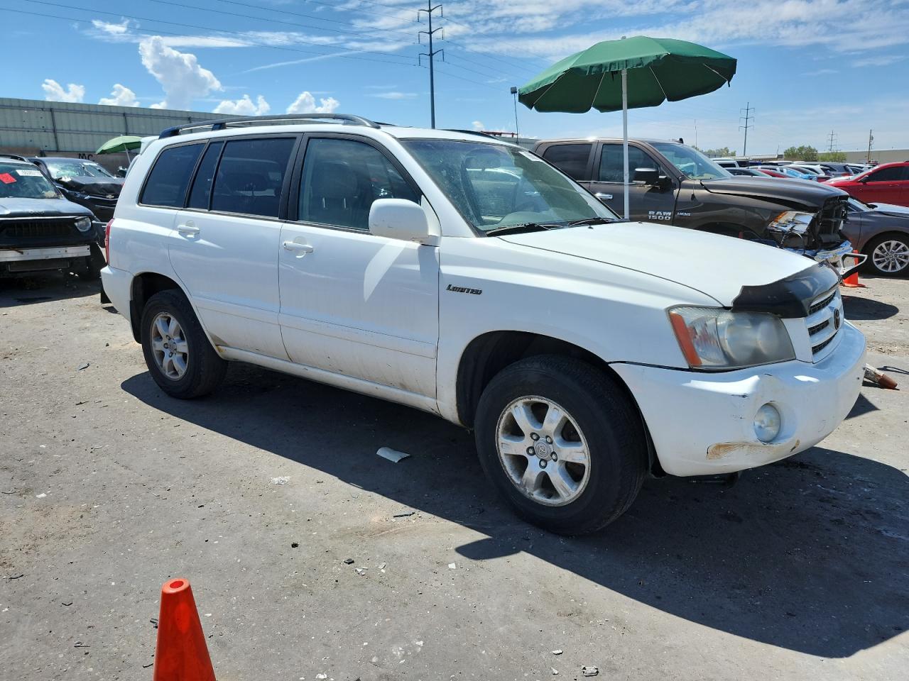 2002 Toyota Highlander Limited VIN: JTEHF21A920073001 Lot: 66620925