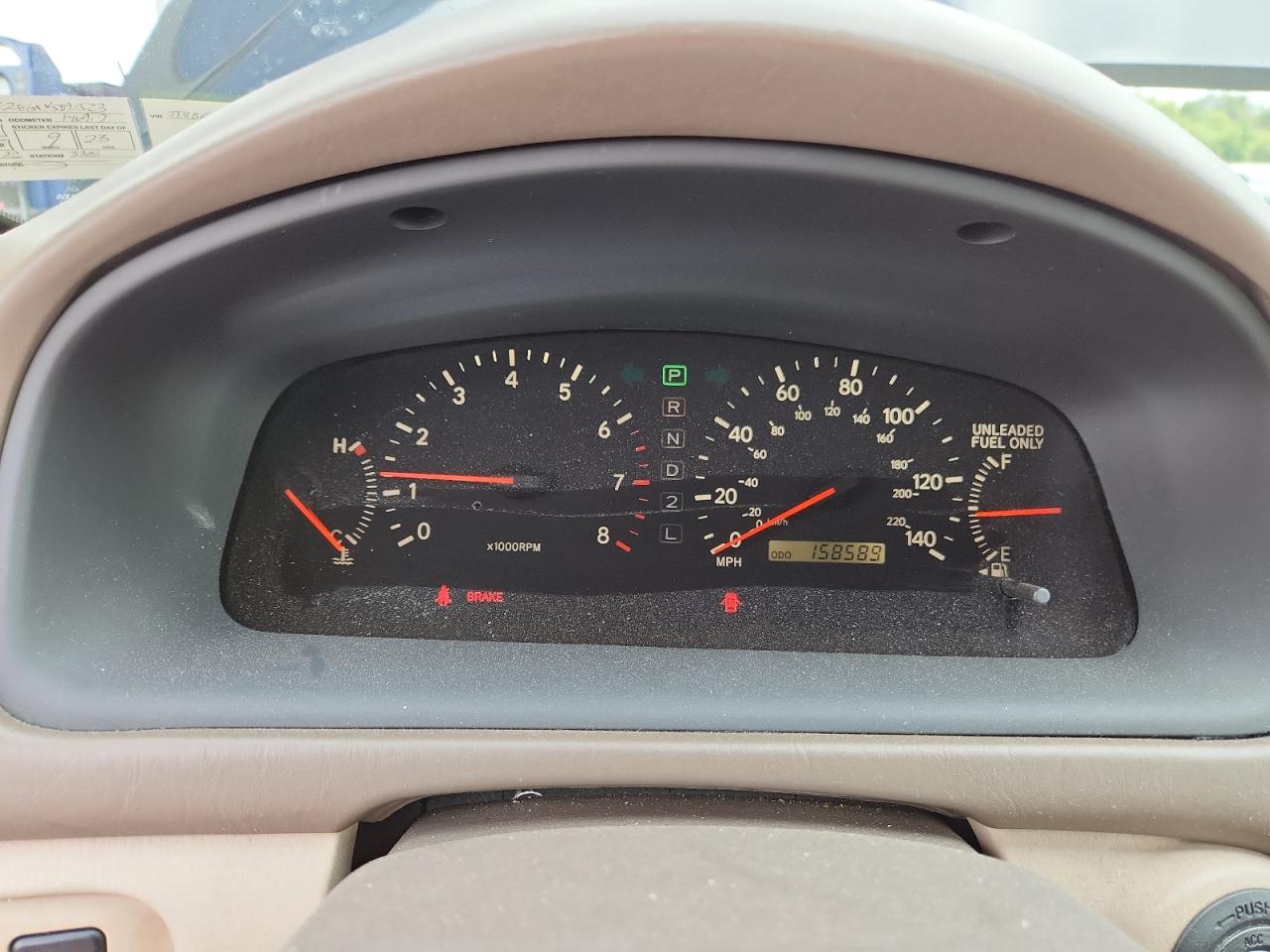 2000 Lexus Es 300 VIN: JT8BF28GXY5091523 Lot: 62941615
