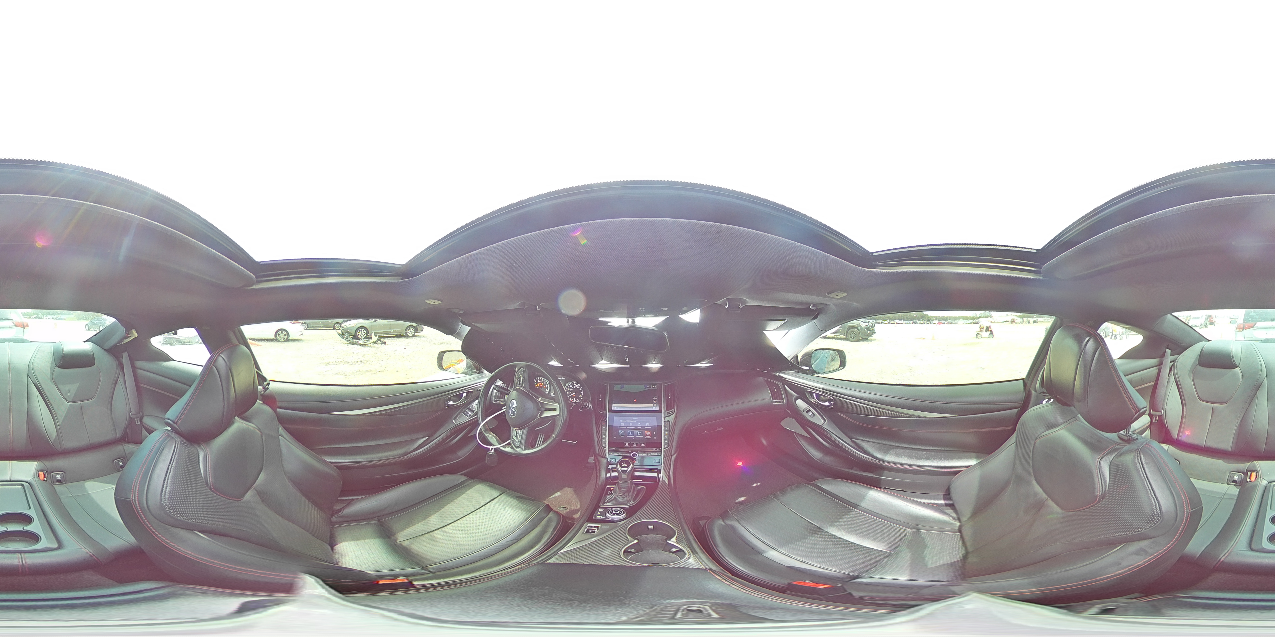 2021 Infiniti Q60 Red Sport 400 VIN: JN1FV7LL2MM560016 Lot: 64747895