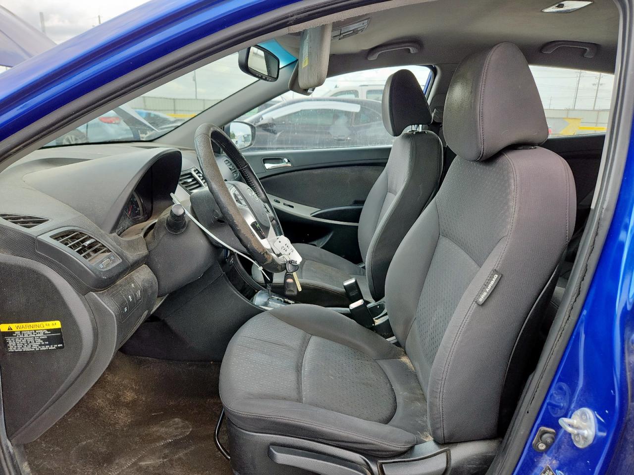 2012 Hyundai Accent Gls VIN: KMHCU5AE2CU038265 Lot: 64029585