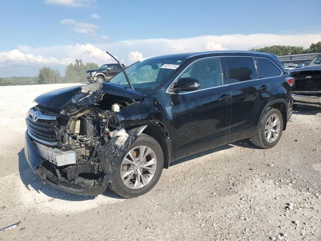  TOYOTA HIGHLANDER 2015 Czarny