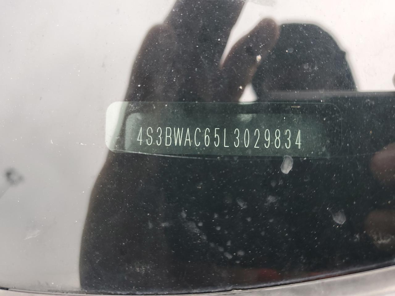 2020 Subaru Legacy Premium VIN: 4S3BWAC65L3029834 Lot: 66957005