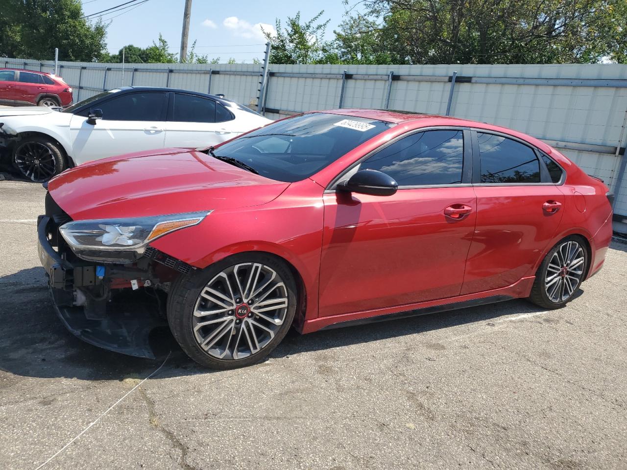 2021 Kia Forte Gt VIN: 3KPF44ACXME371887 Lot: 63429995