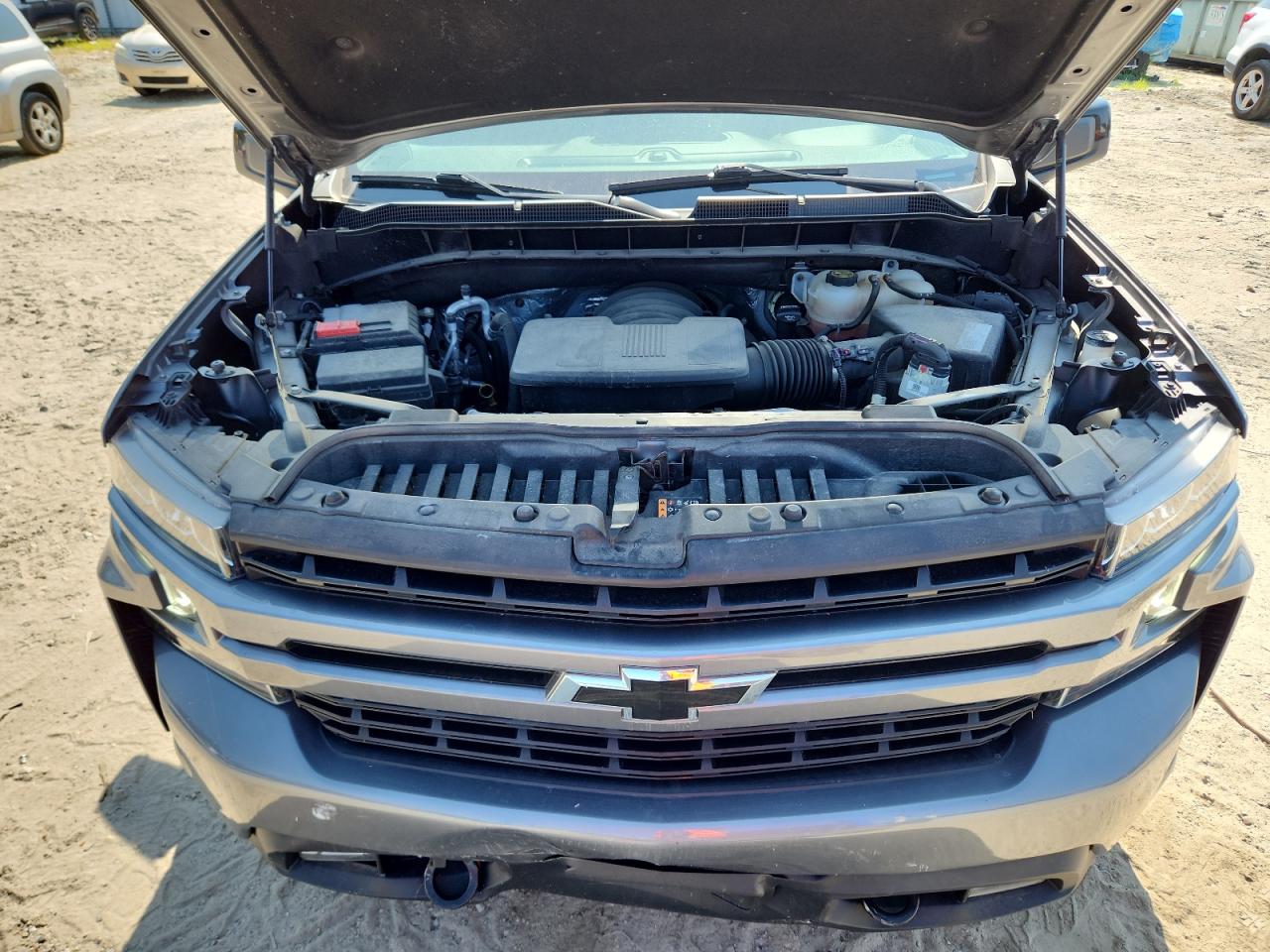 2021 Chevrolet Silverado K1500 Rst VIN: 3GCUYEEDXMG385572 Lot: 63202935