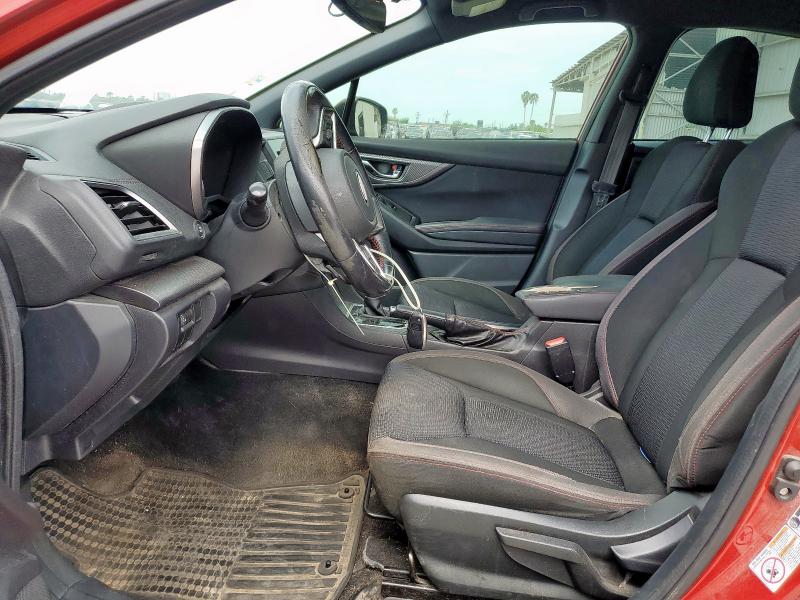  SUBARU IMPREZA 2017 Красный