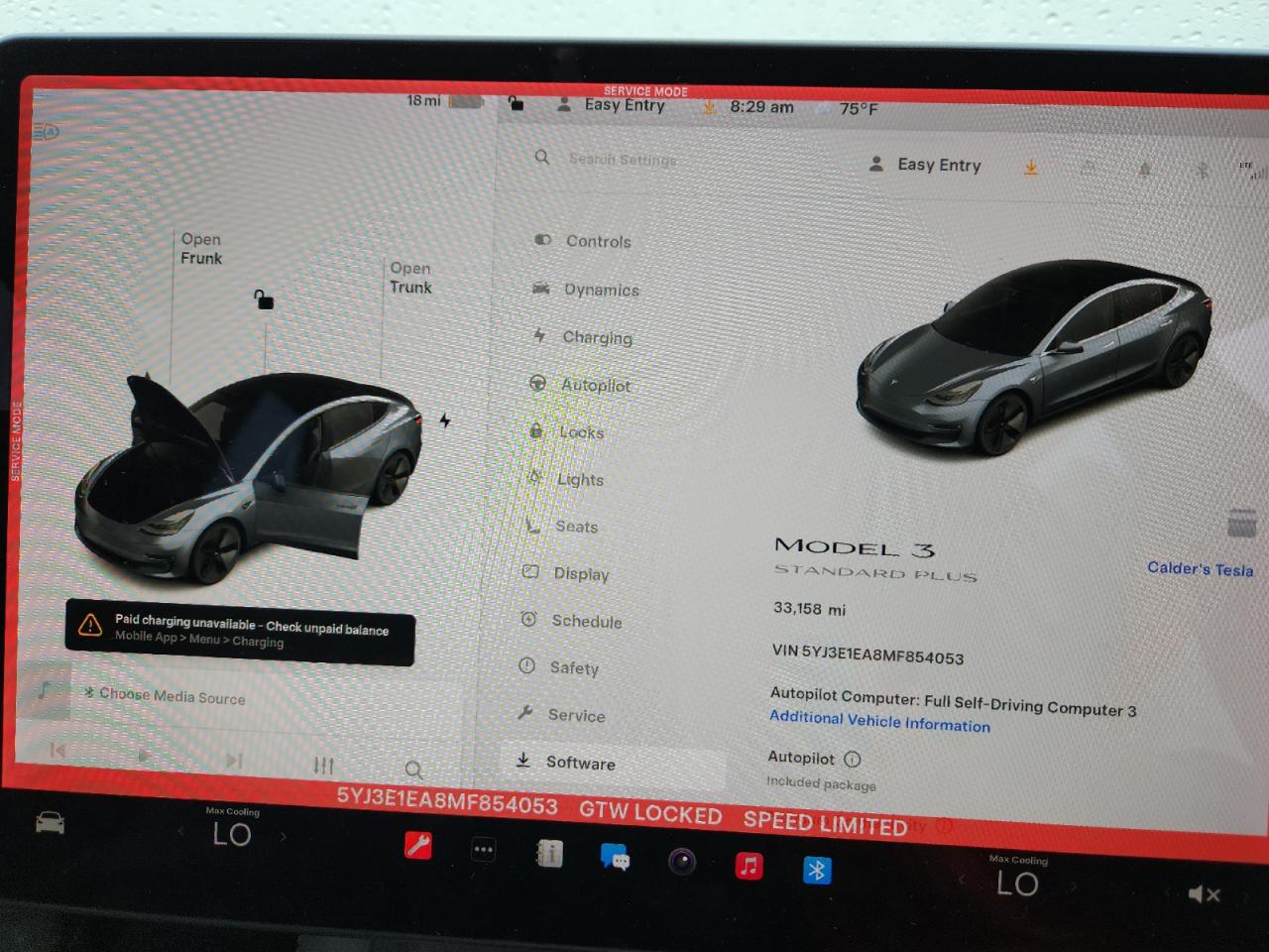 2021 Tesla Model 3 VIN: 5YJ3E1EA8MF854053 Lot: 63674335