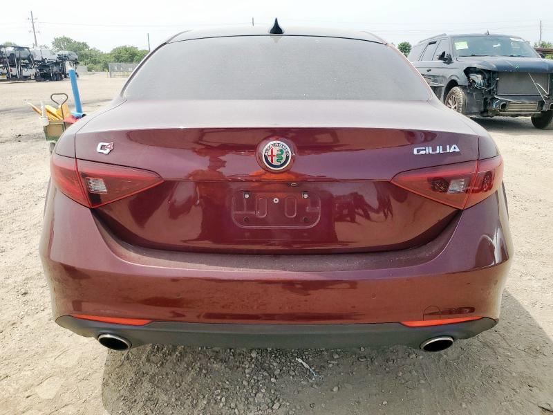  ALFA ROMEO GIULIA 2017 Czerwony