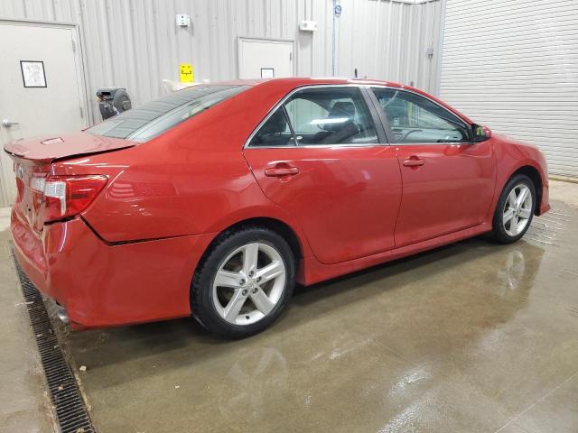  TOYOTA CAMRY 2013 Red