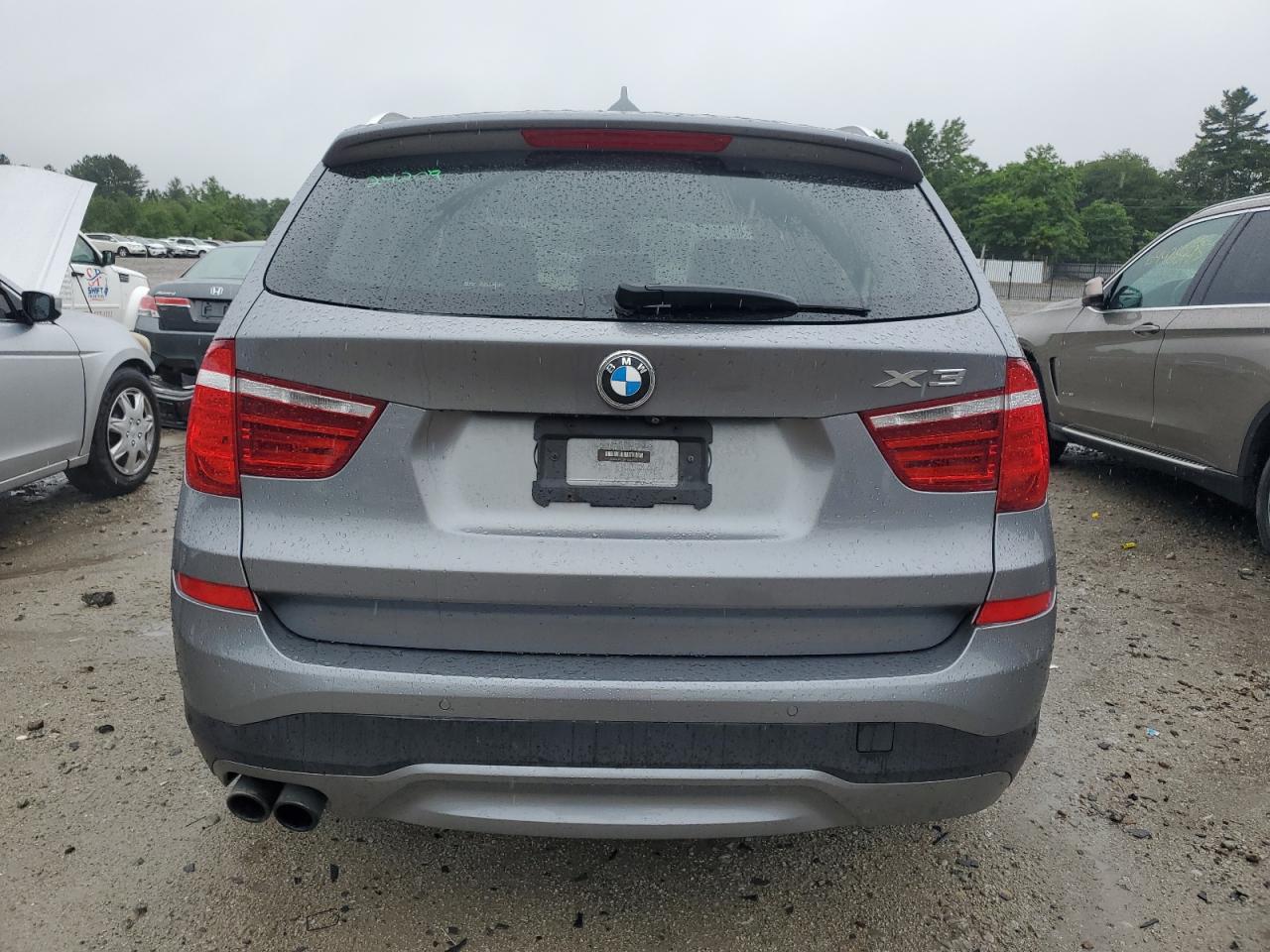 2017 BMW X3 xDrive35I VIN: 5UXWX7C51H0U41524 Lot: 63757495
