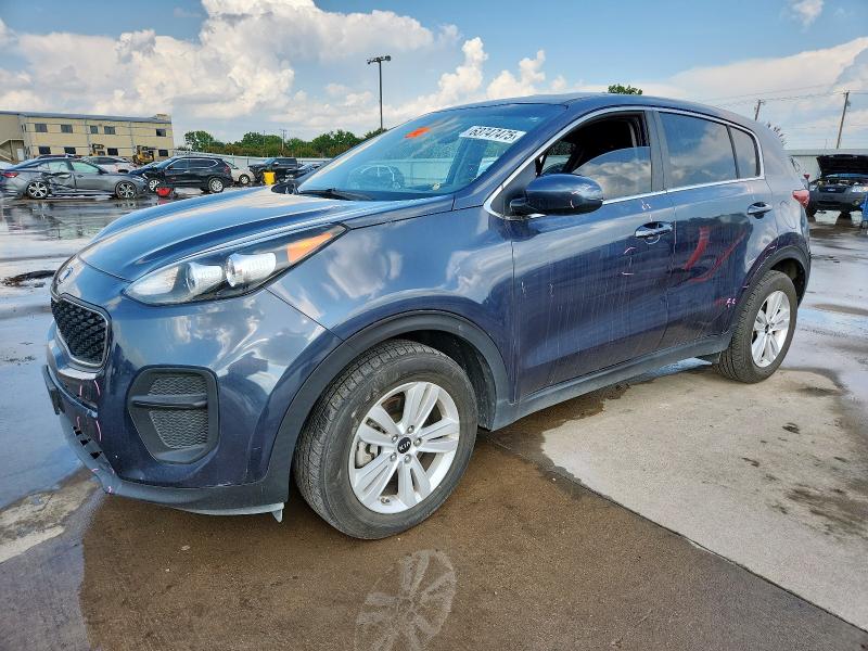  KIA SPORTAGE 2018 Синий