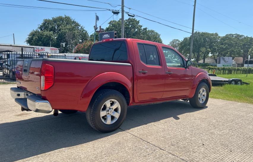 Pickups NISSAN FRONTIER 2012 Red