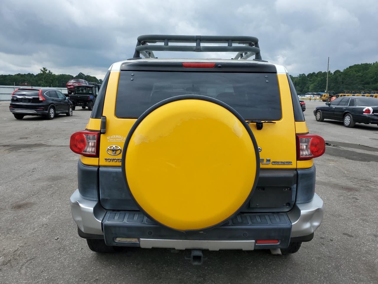 2007 Toyota Fj Cruiser VIN: JTEZU11F670011661 Lot: 63140485