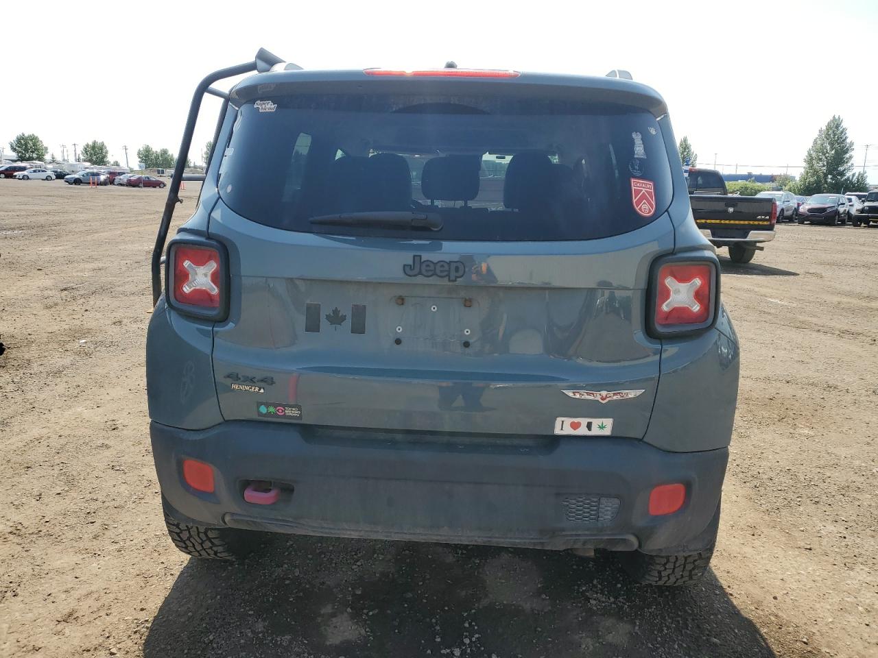 2017 Jeep Renegade Trailhawk VIN: ZACCJBCB3HPE55658 Lot: 61057405