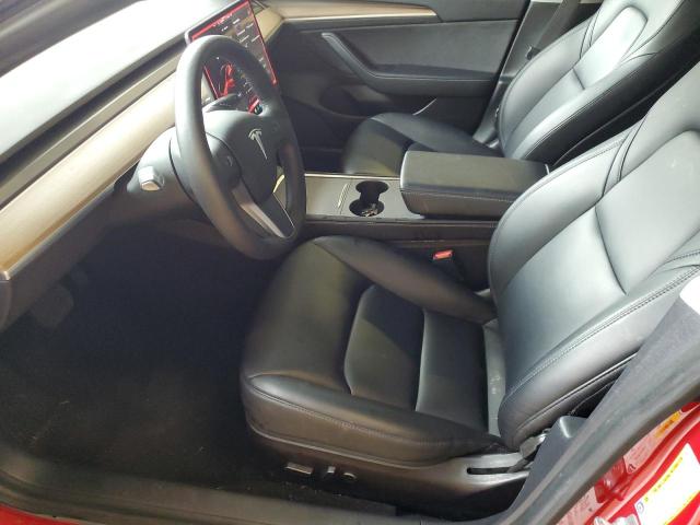  TESLA MODEL 3 2021 Czerwony