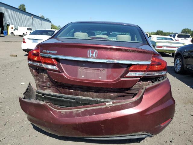  HONDA CIVIC 2013 Maroon