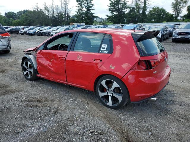  VOLKSWAGEN GTI 2017 Czerwony