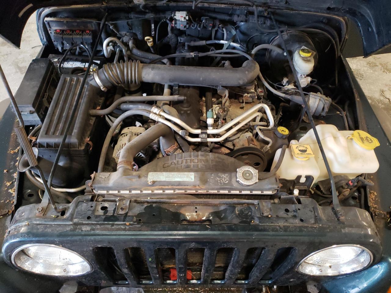 2005 Jeep Wrangler / Tj Sport VIN: 1J4FA49S35P341517 Lot: 65224645
