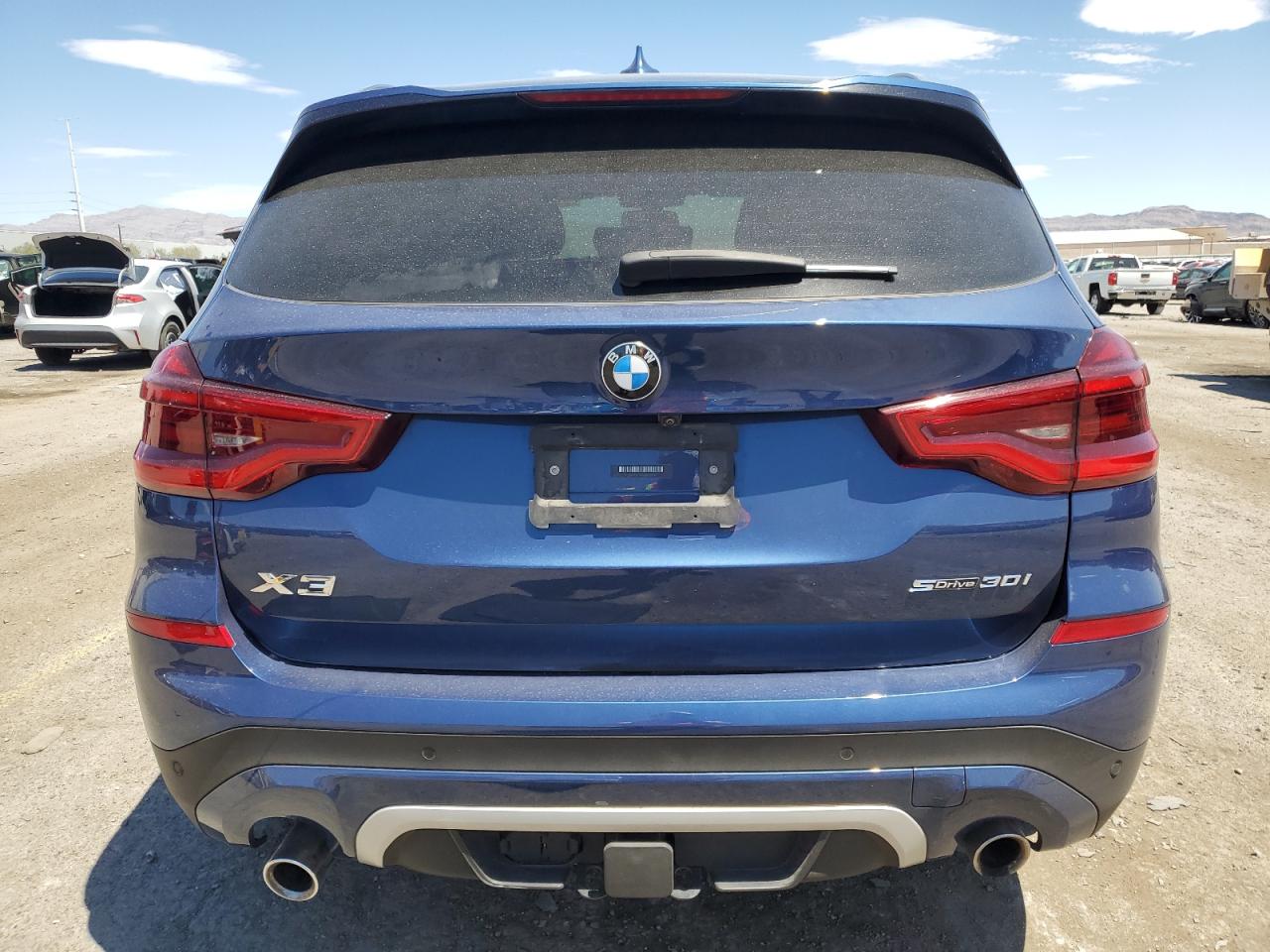 2021 BMW X3 Sdrive30I VIN: 5UXTY3C01M9F00142 Lot: 64285535