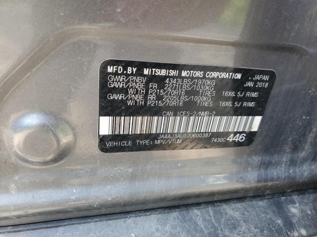 2018 MITSUBISHI RVR SE  