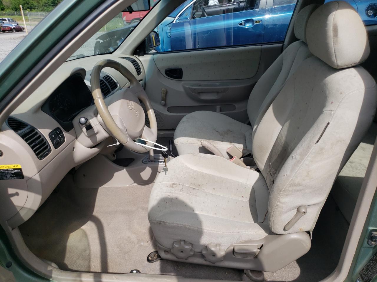 2005 Hyundai Accent Gs VIN: KMHCG35C05U325871 Lot: 64258985