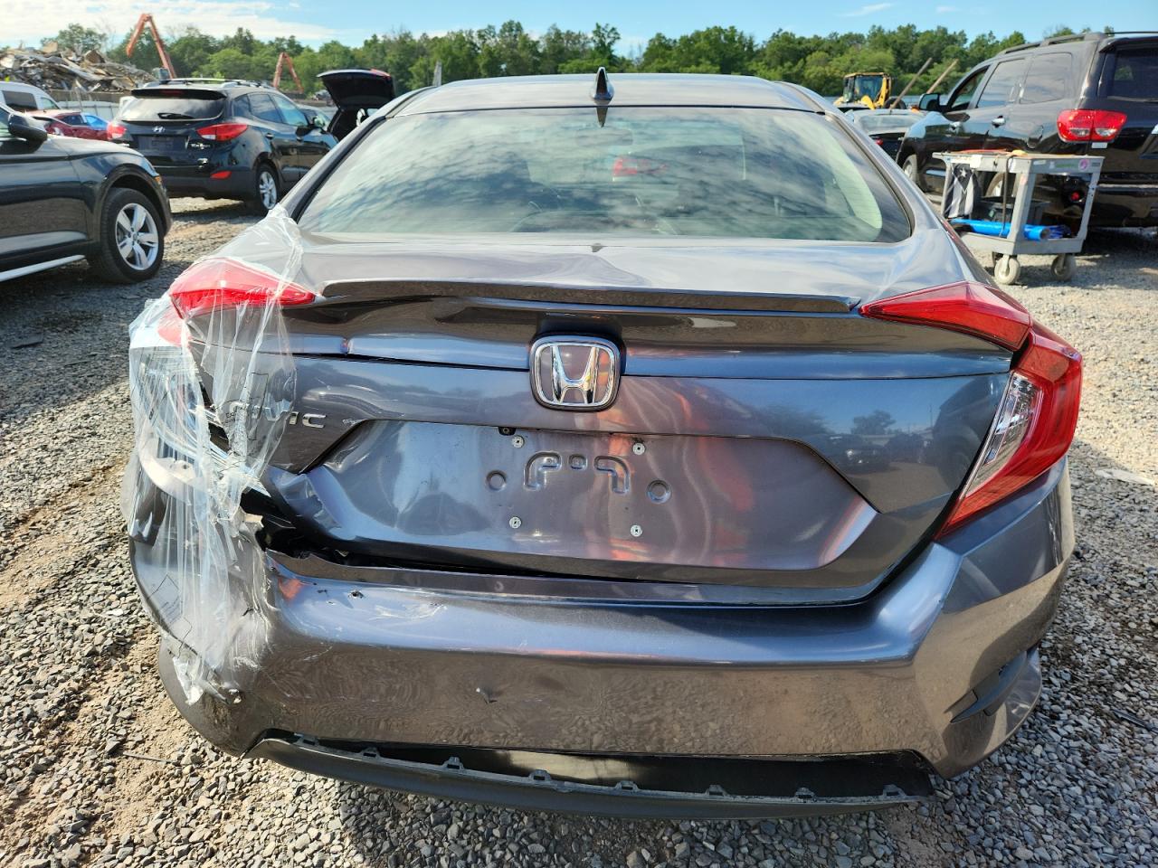 2018 Honda Civic Exl VIN: JHMFC1F79JX009492 Lot: 65208185