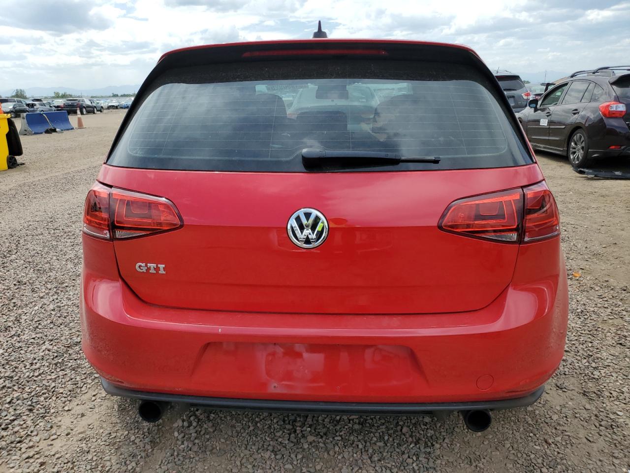 2015 Volkswagen Gti VIN: 3VW4T7AUXFM100449 Lot: 64990925