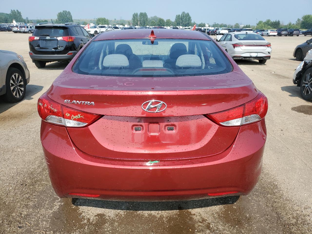 2013 Hyundai Elantra Gls VIN: 5NPDH4AE0DH291247 Lot: 64359625
